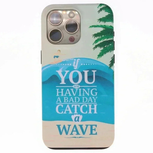 2 Layer Designed Glossy phone case for iPhone 16 Pro Max, SUNCASE024 - Picture 1 of 6